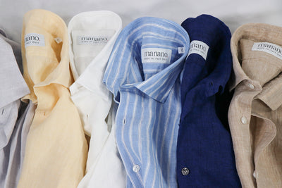 Summer Linen Shirts Available at MIIO, an Italian Boutique in Jupiter, FL Who Announced Their New Linen Brand “mariano”