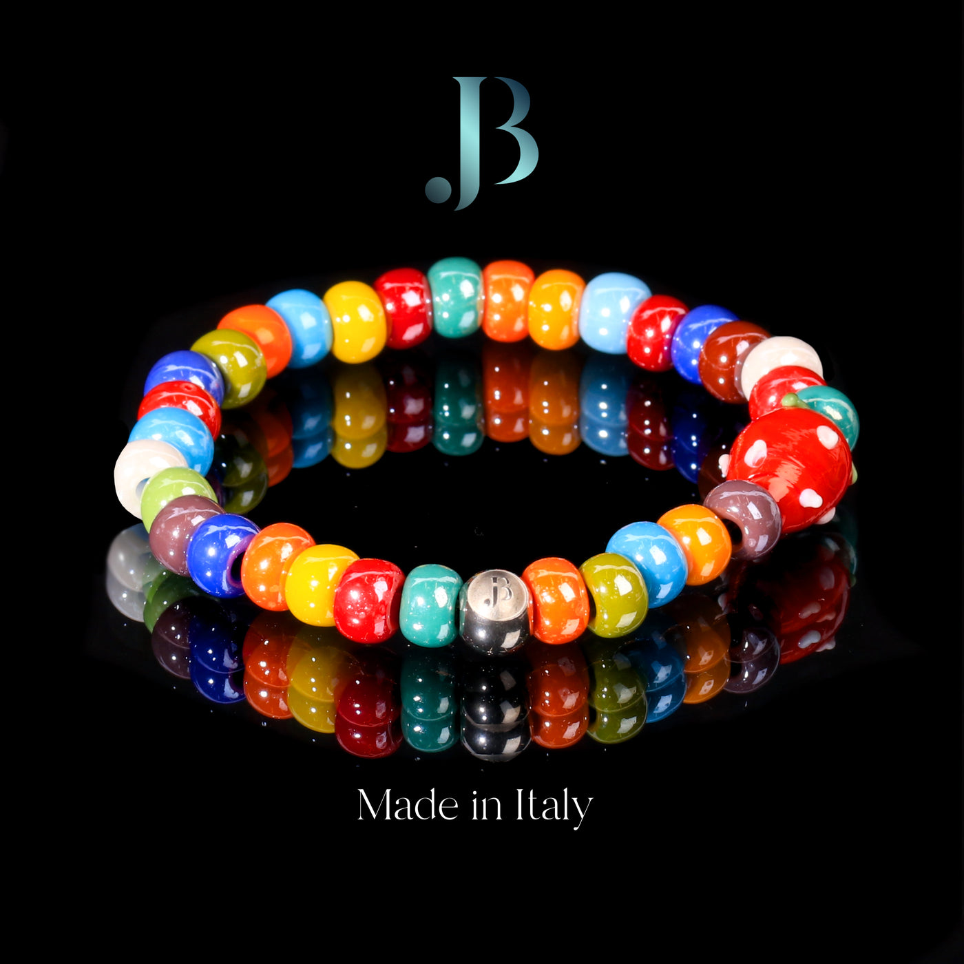 JB3 Glass Bead Bracelets