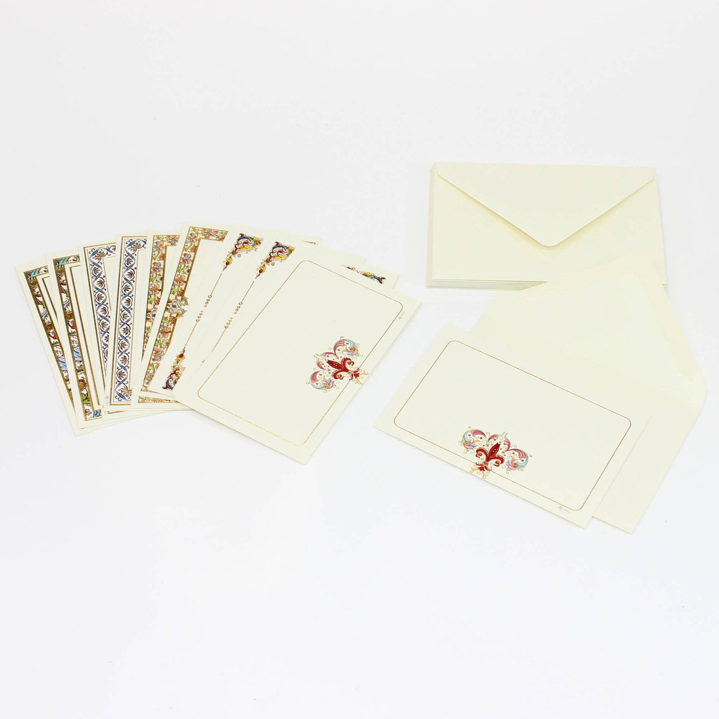 Assorted 10 Mini Note Cards, 5 Styles, 2 ea. w/Envelopes