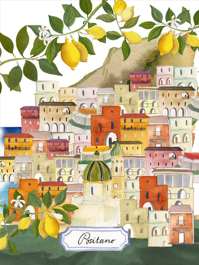 Kitchen Towels "Positano", 100% Made in Italy: Asciugamano da cucina Var.2