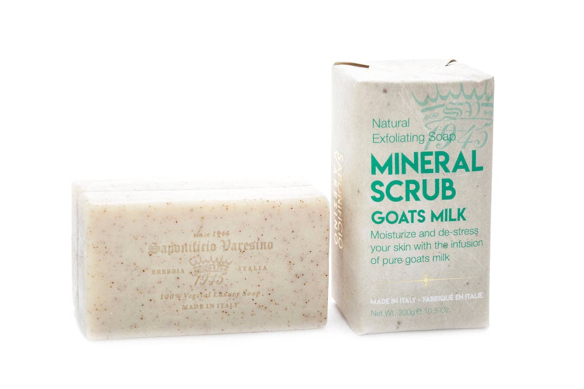 Goats Milk Mineral Scrub Bar Soap