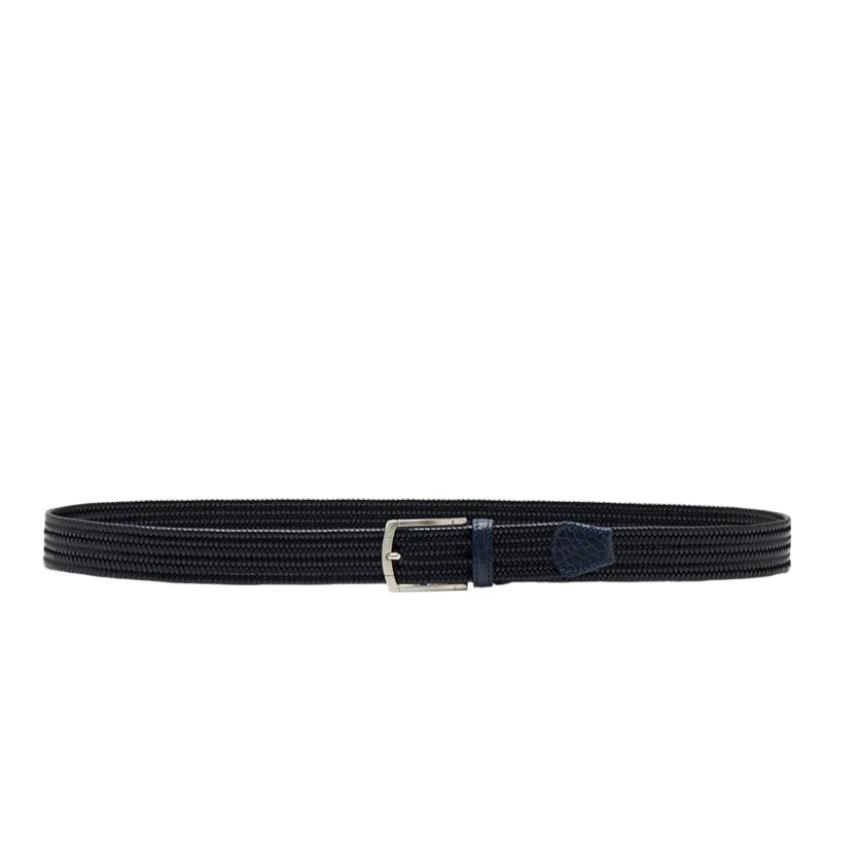 Leather and Alligator Belt