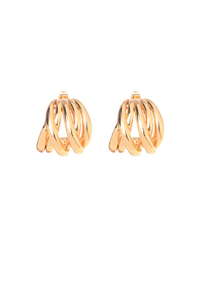 Gold Woven Earrings