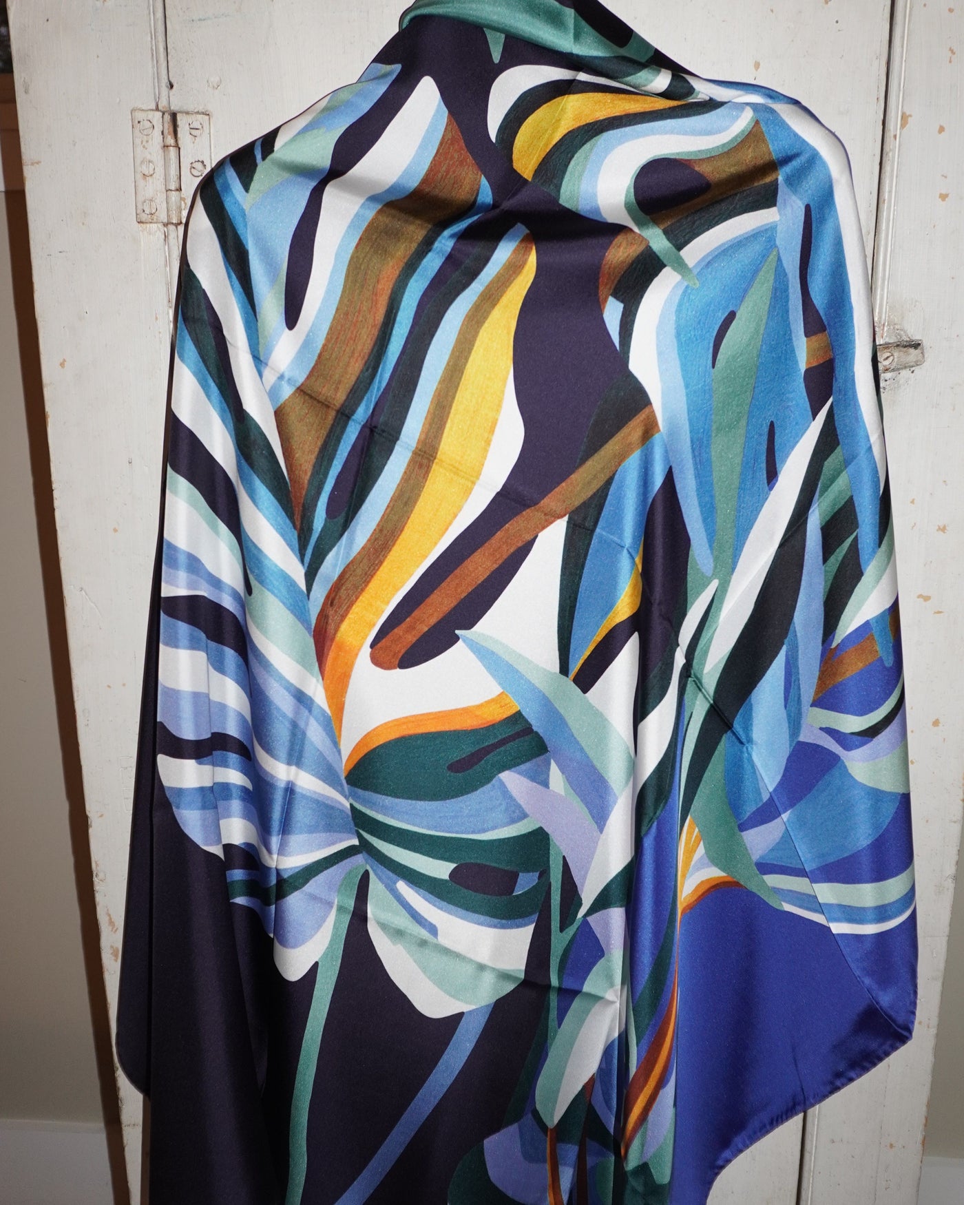 Large leaf silk K529-11869