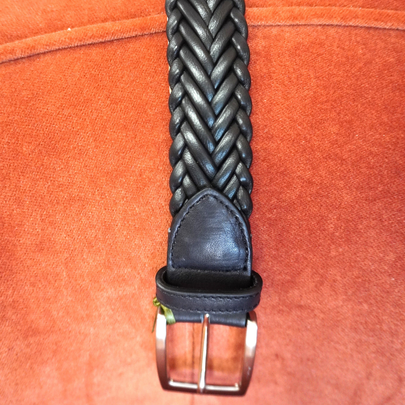 Portofino Woven Leather Belt