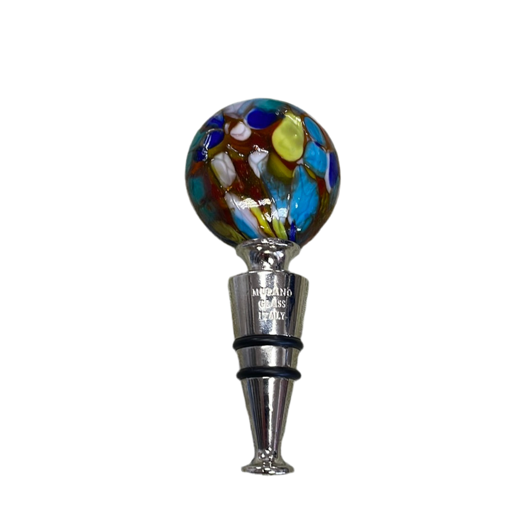 Piatto Pastello Murano Wine Stopper