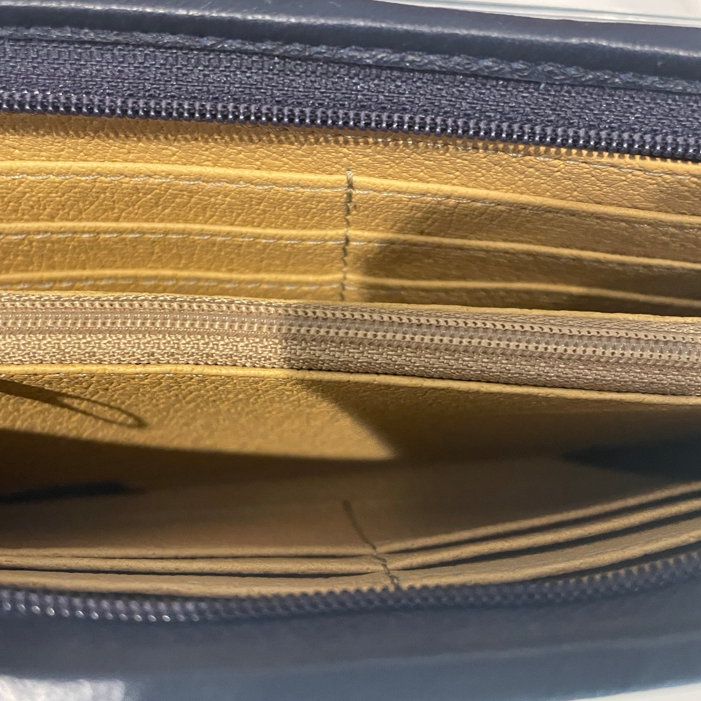 Woven Zip Around Wallet