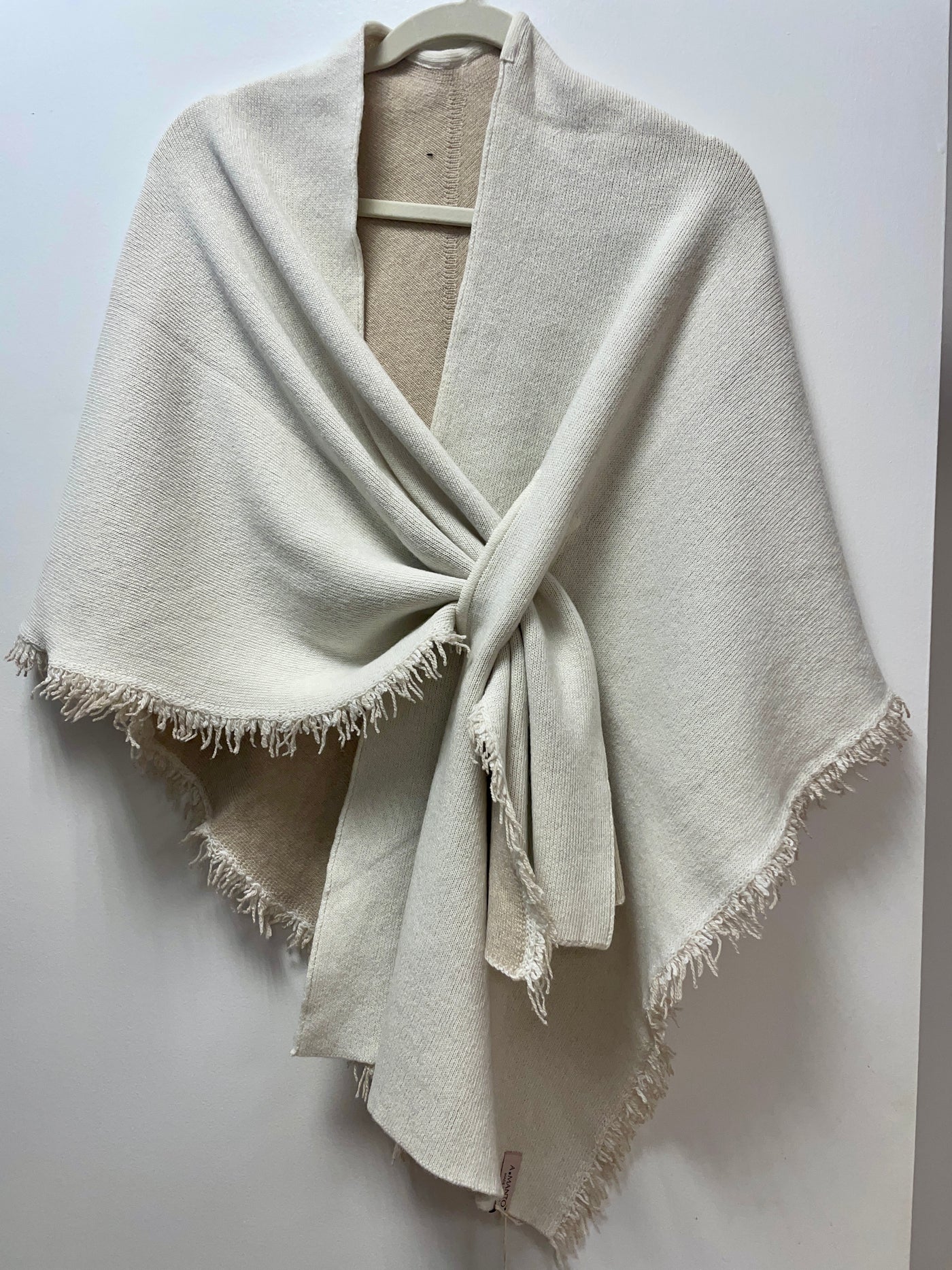 Reversible Stole with Fringes