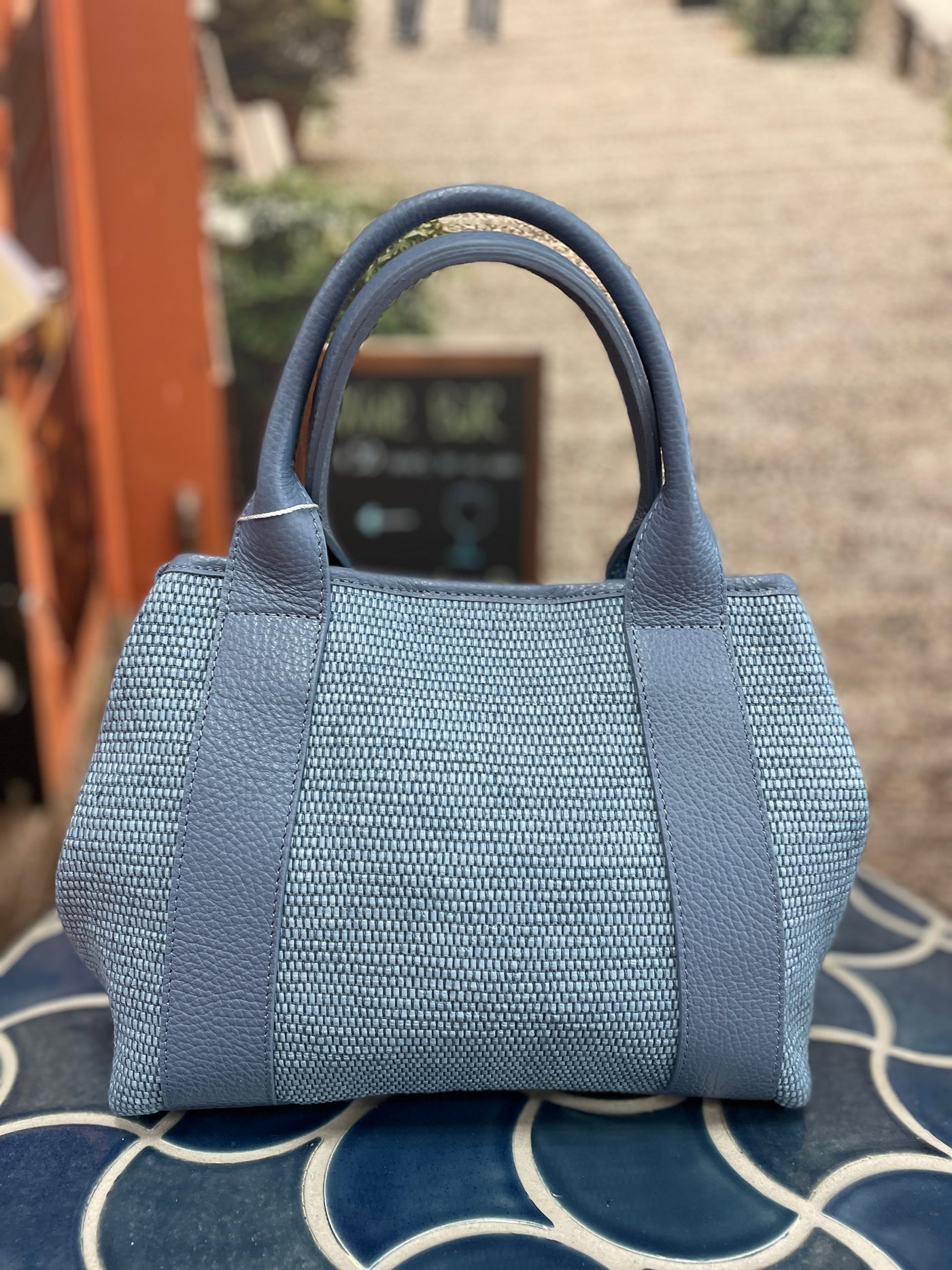 Handbag made of Cotton Blend 3961