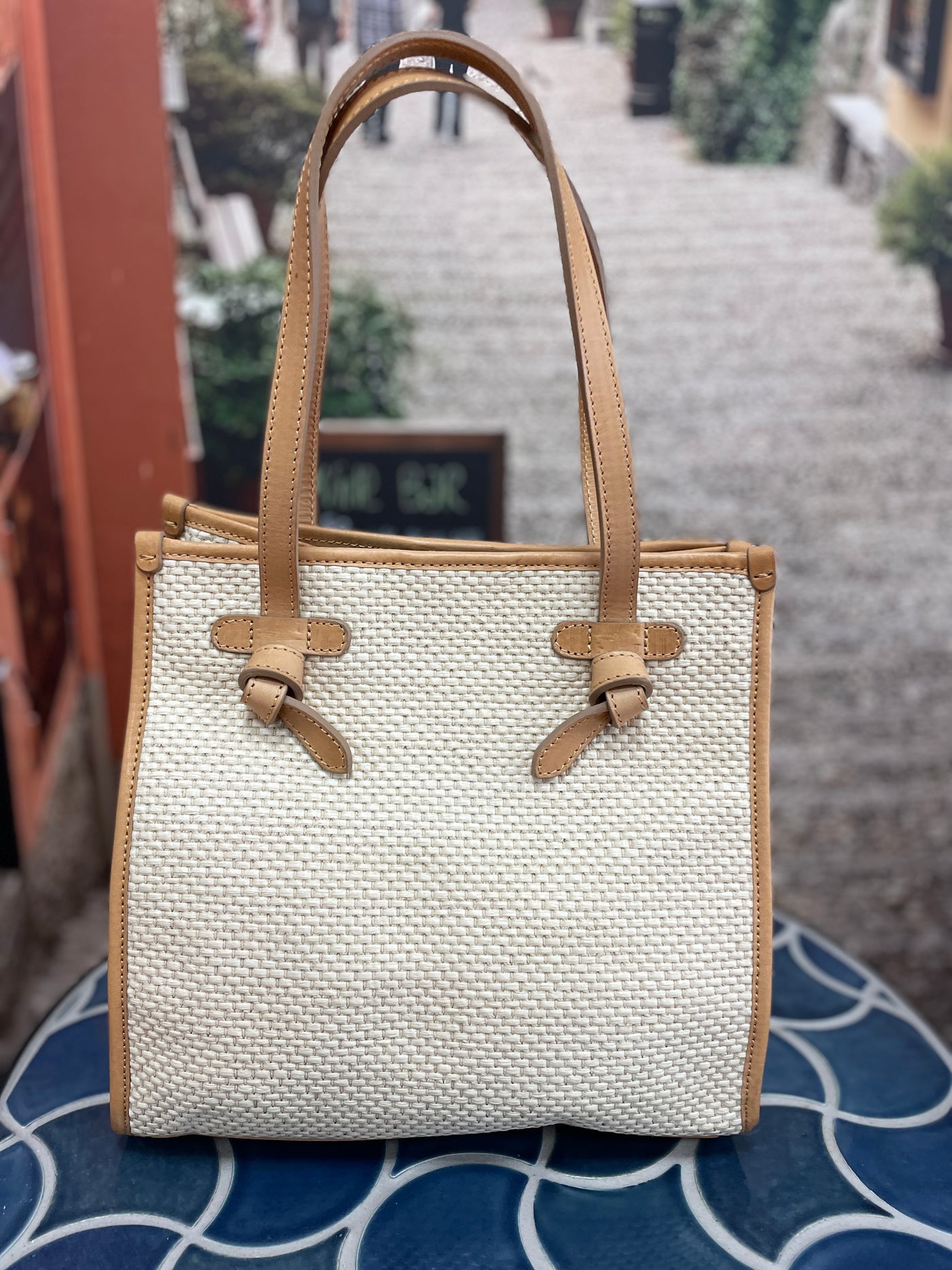 Handbag made of Cotton Blend 3959