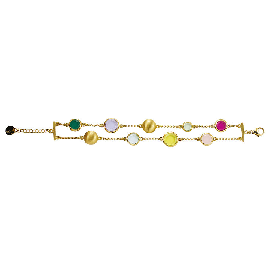 Caramelle Two Row Bracelet