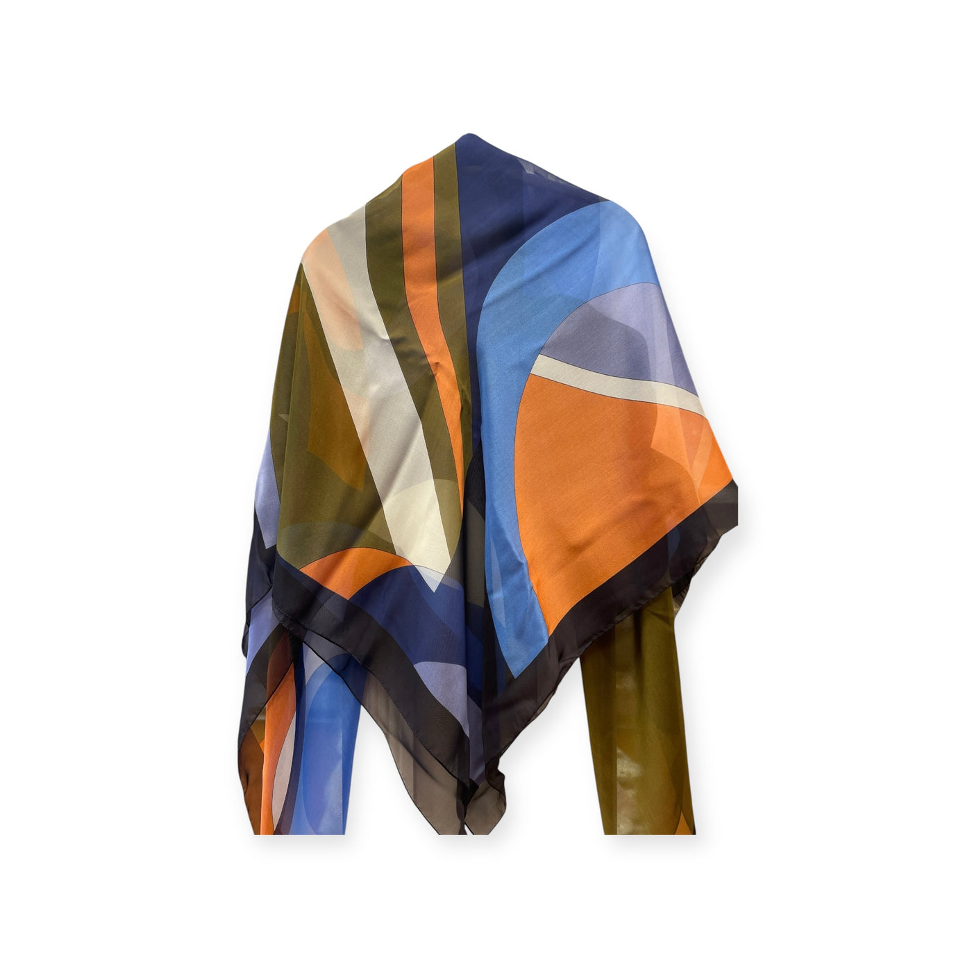 Silk Mousseline Printed Shawl 11578