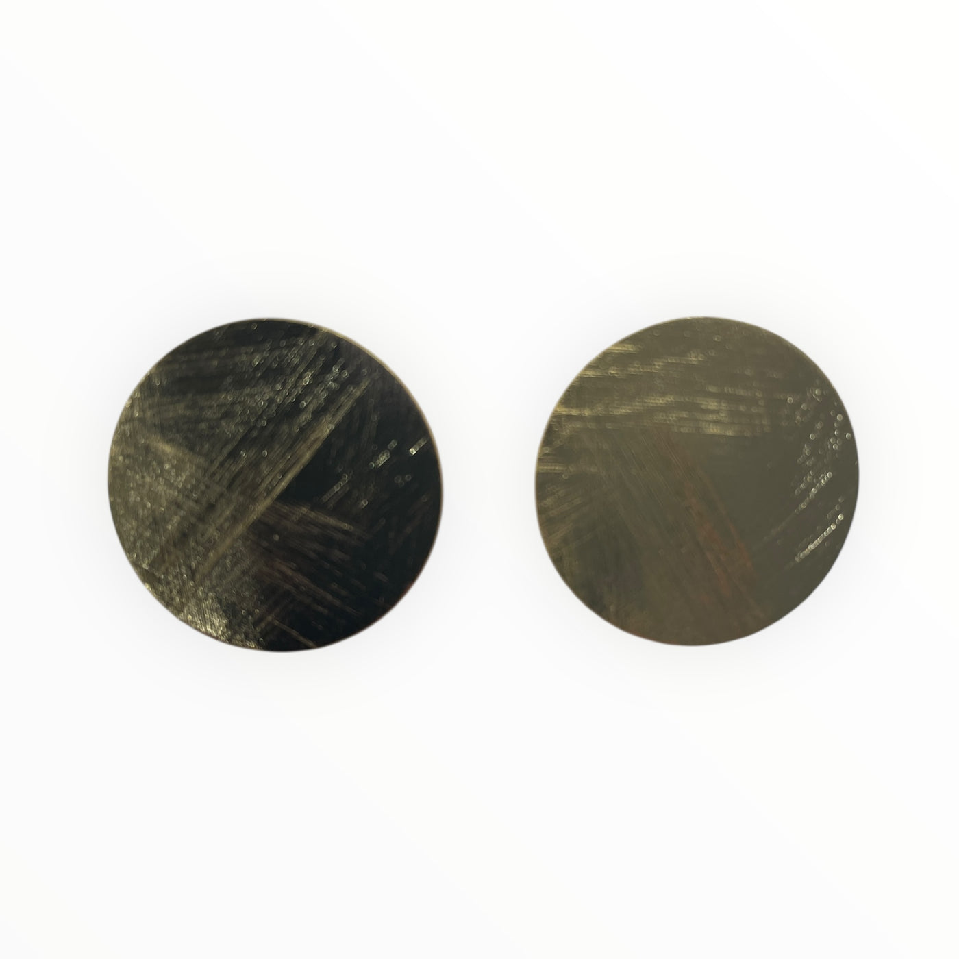 Tappabucco Brushed Gold Earrings