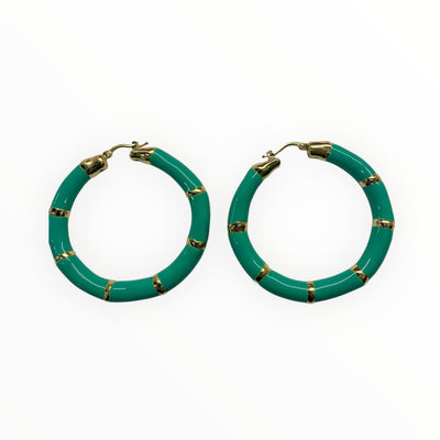Large Bamboo Earrings