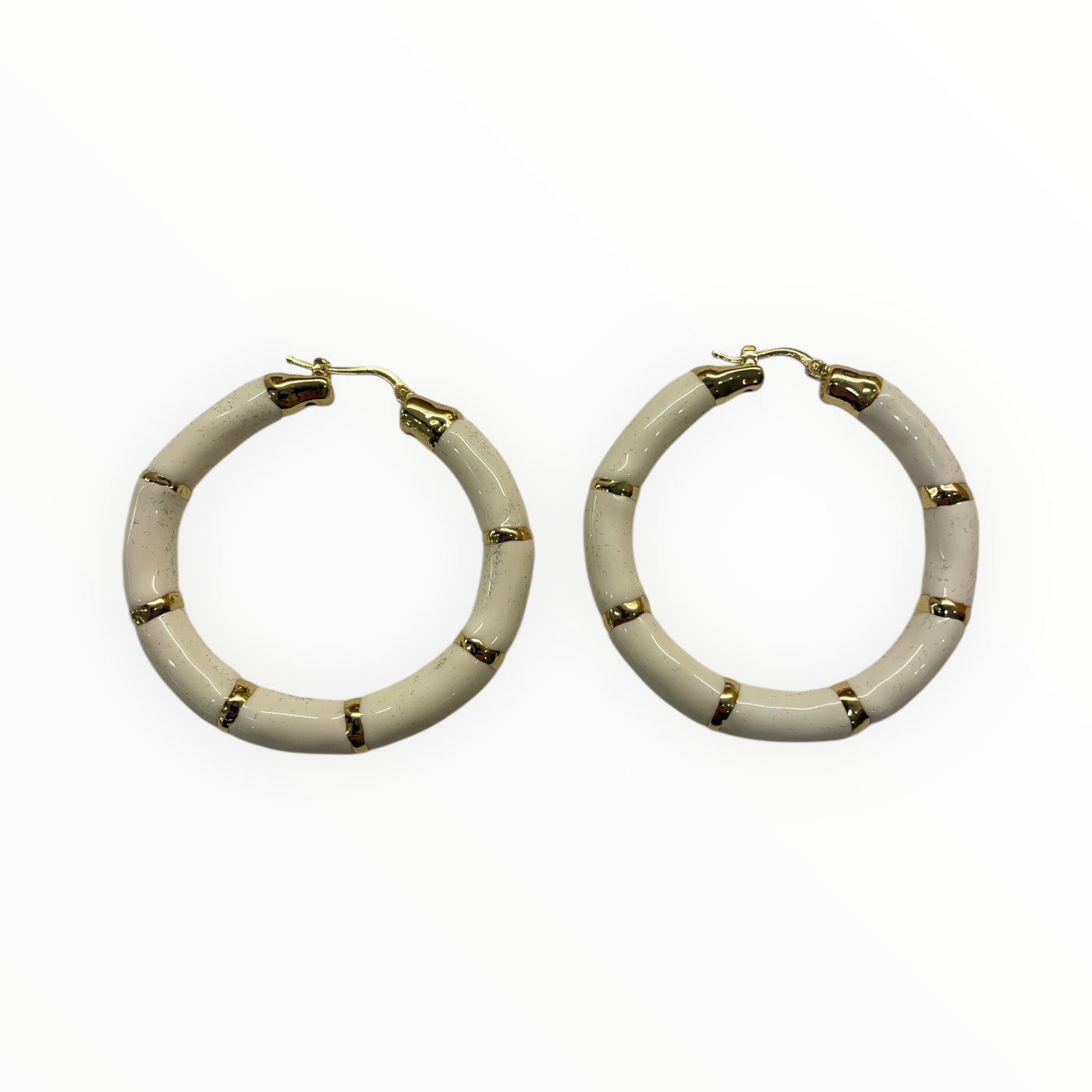 Large Bamboo Earrings