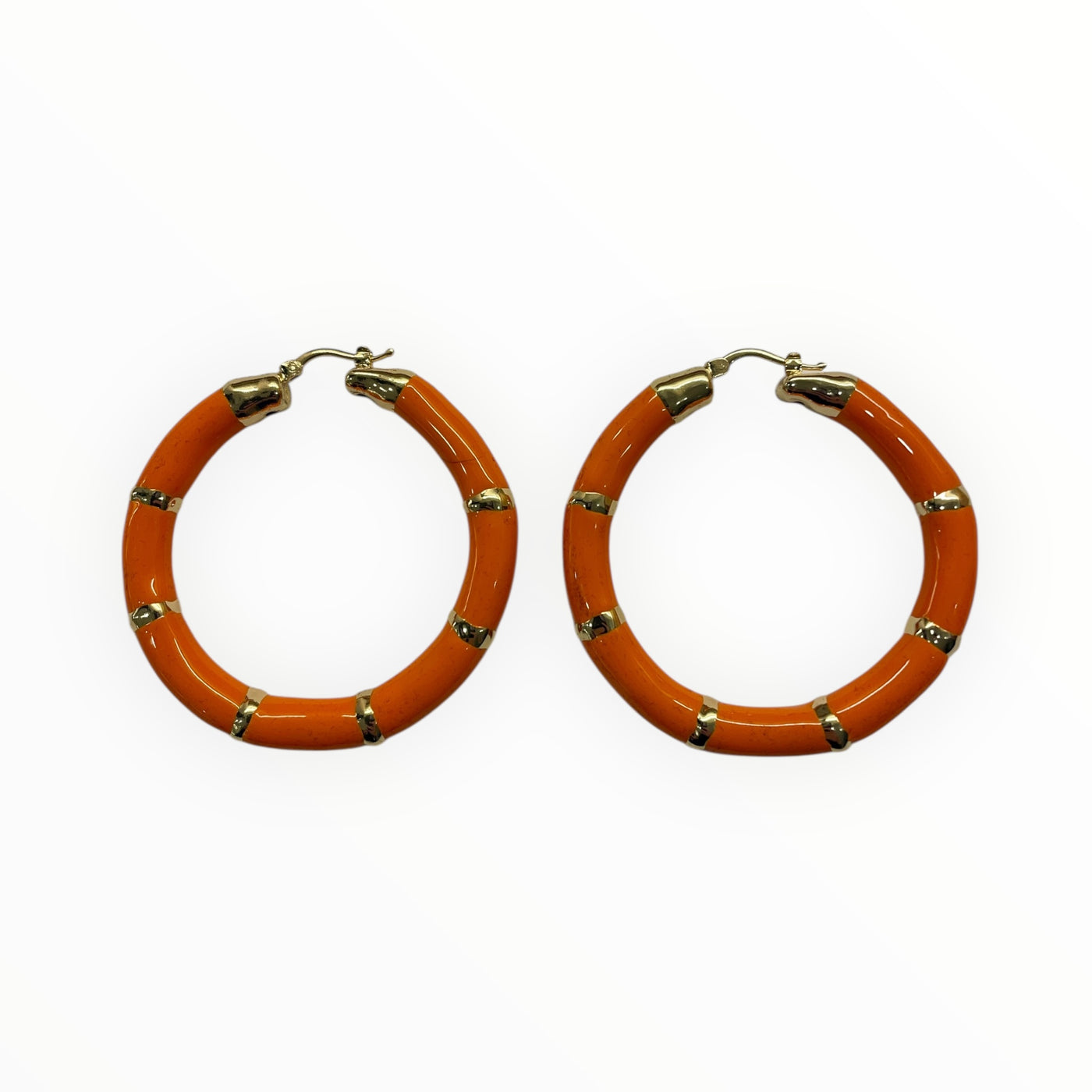 Large Bamboo Earrings