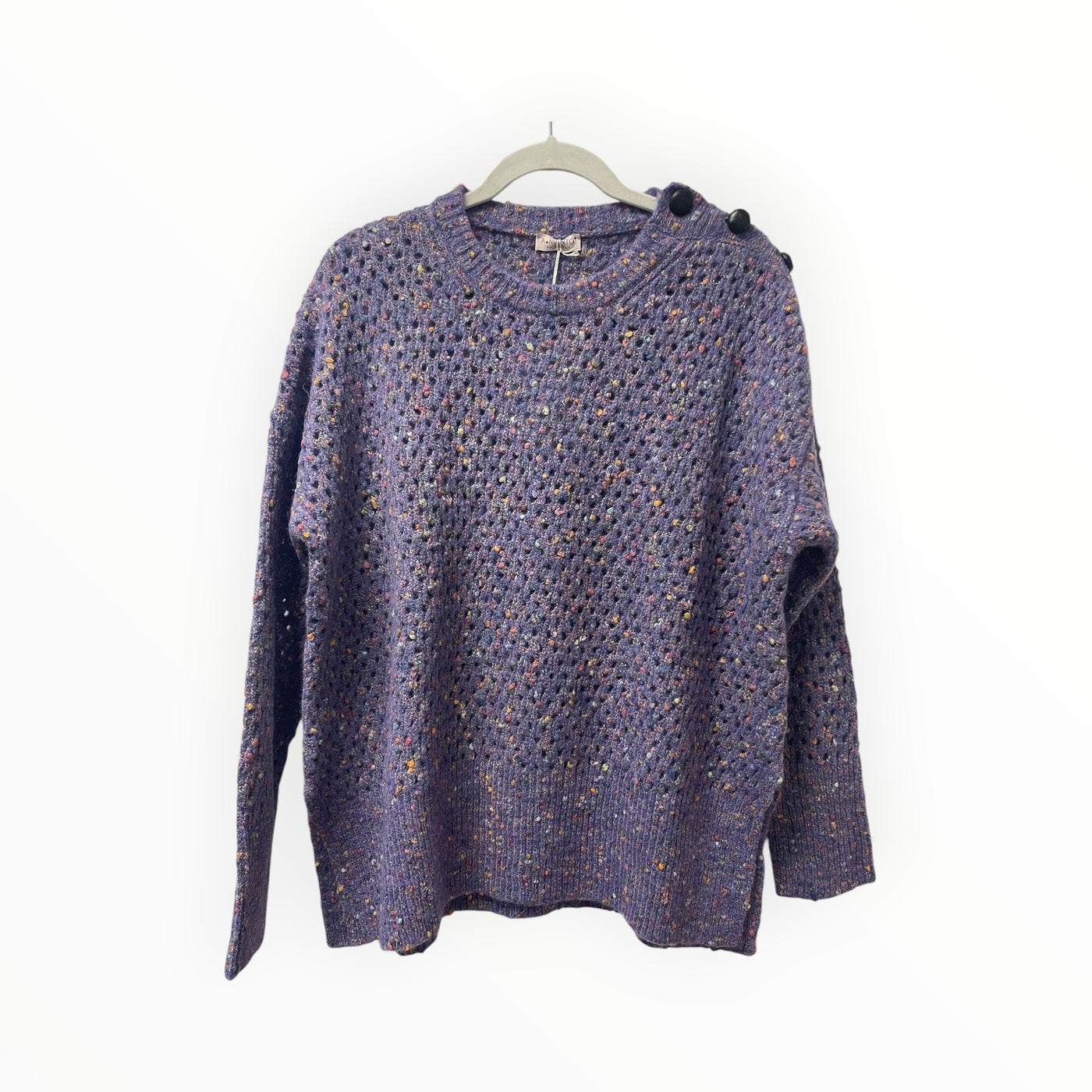 Girocollo Punto Rete