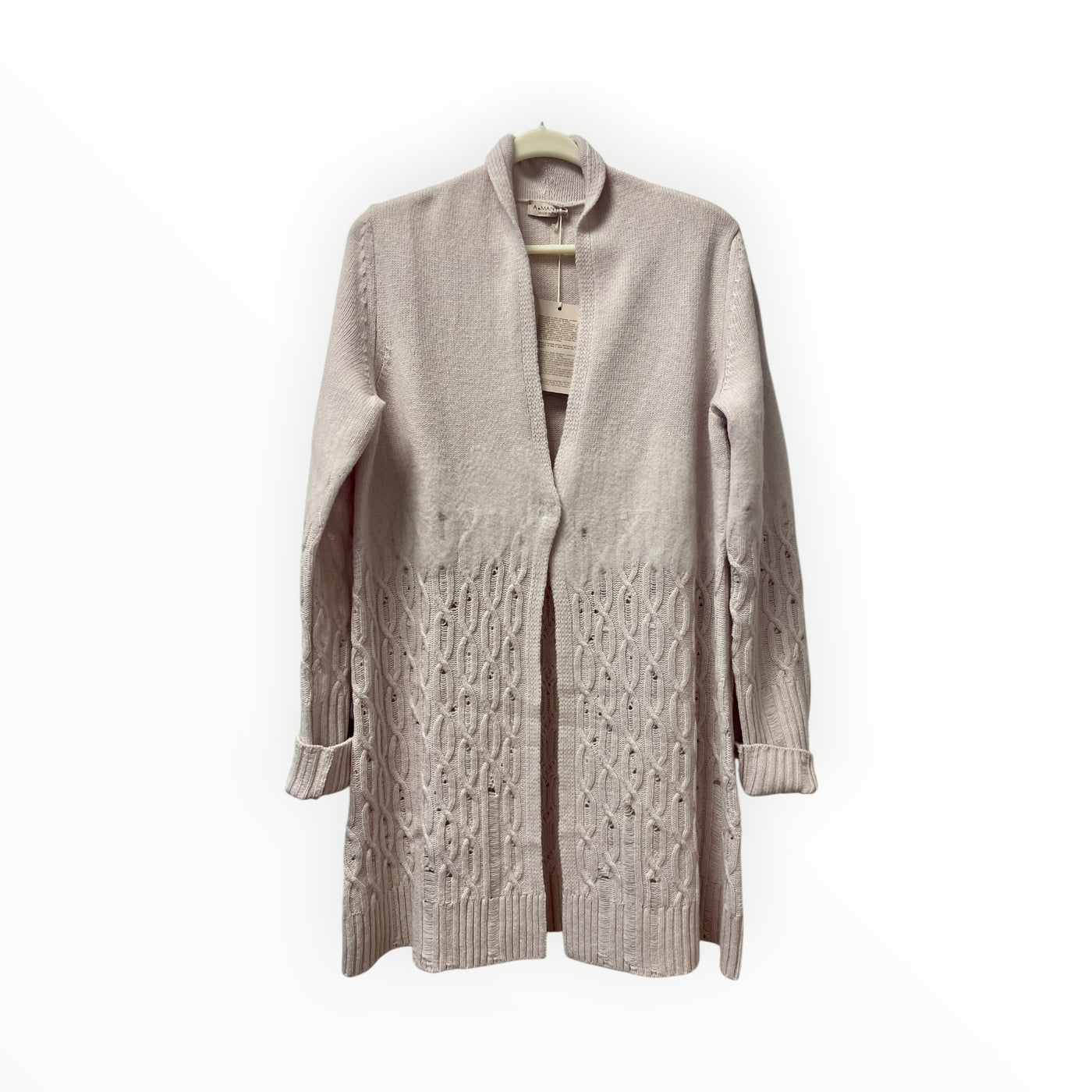 Cardigan Agugliato Lana Tinta Unita