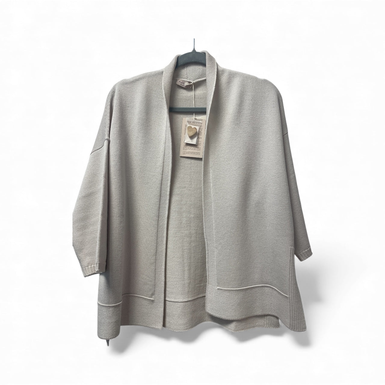 Cardigan Rasato Lana