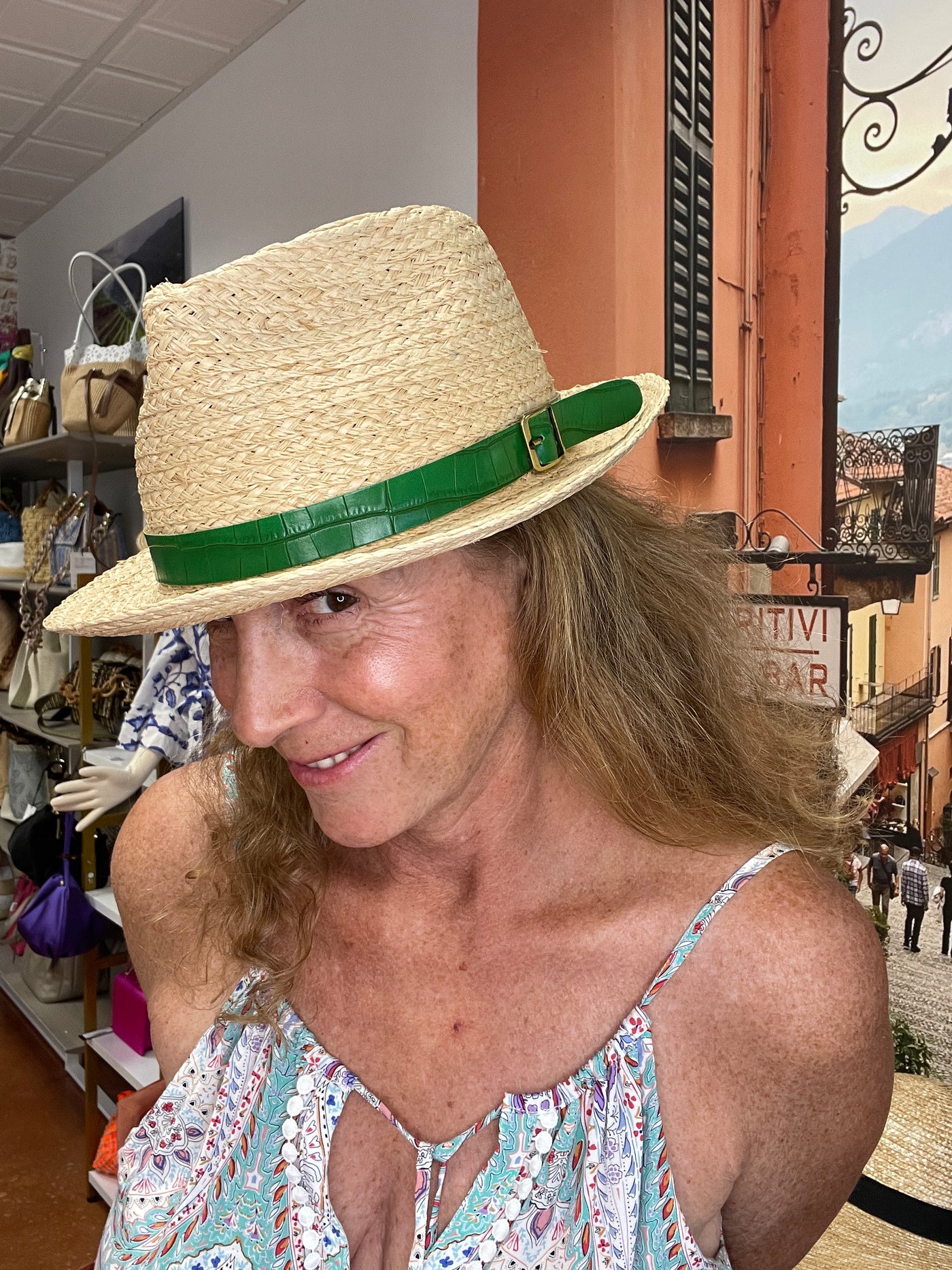 Cappello Treccia Raffia