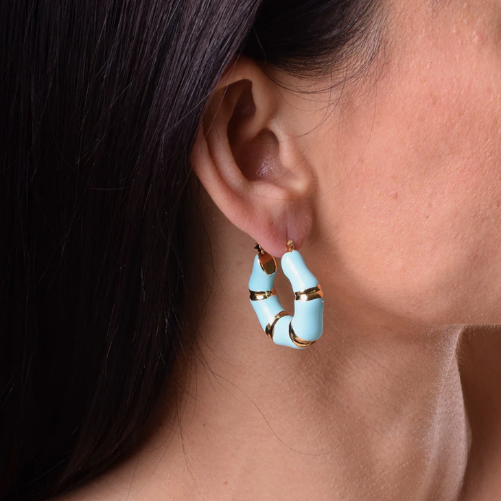 Mini Bamboo Earrings