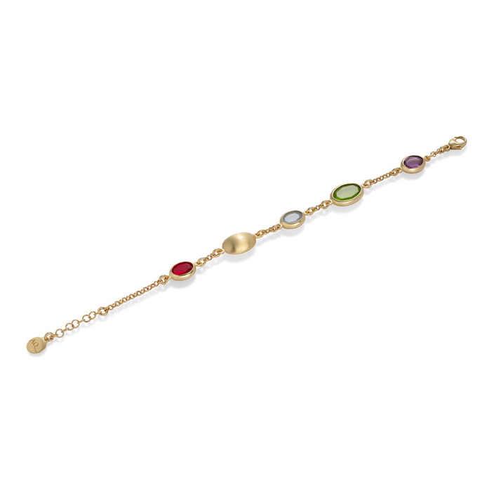 Caramelle Ovali bracelet with multicolor glass pastes