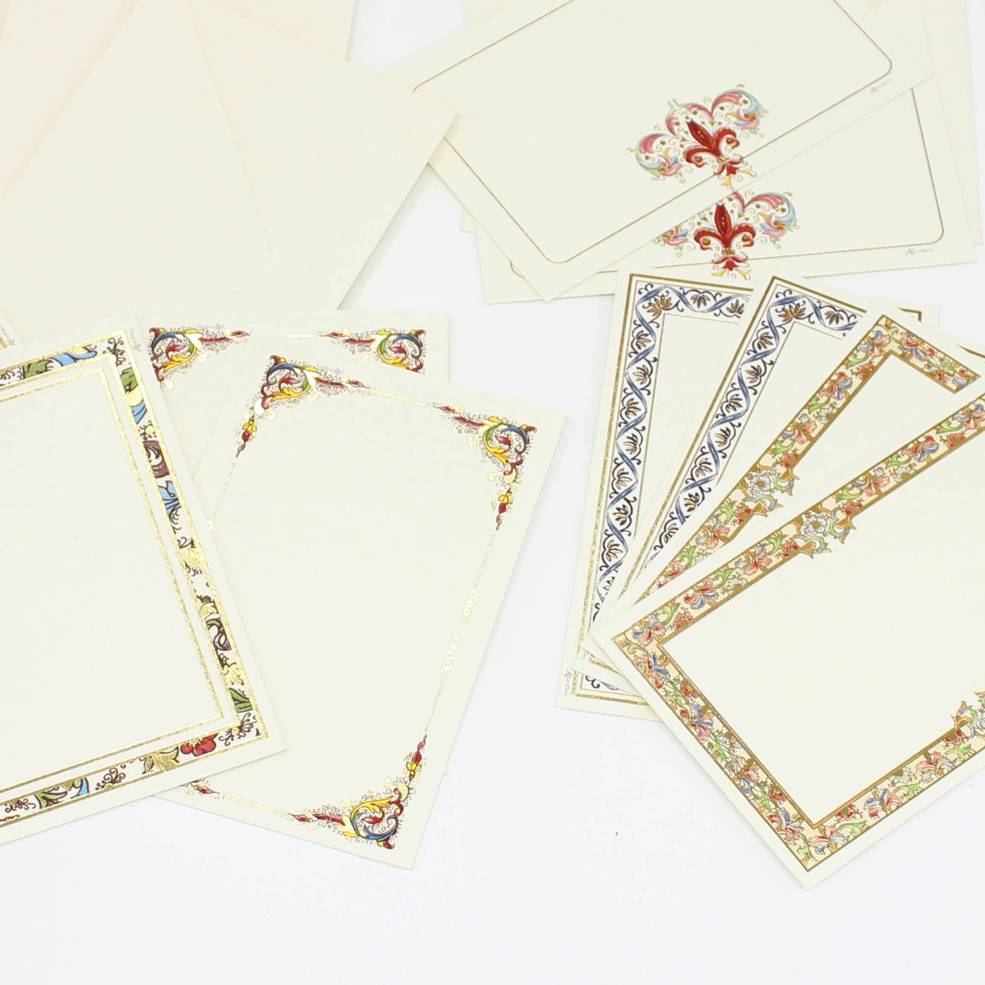 Assorted 10 Mini Note Cards, 5 Styles, 2 ea. w/Envelopes