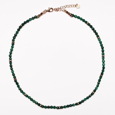 Malachite Beaded Necklace