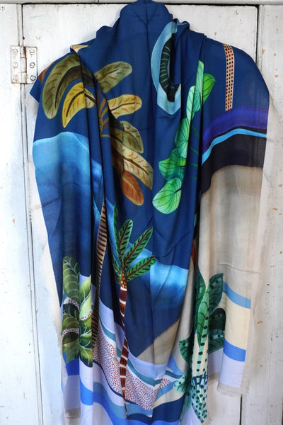 Palm Tree Scarf K1164-11870