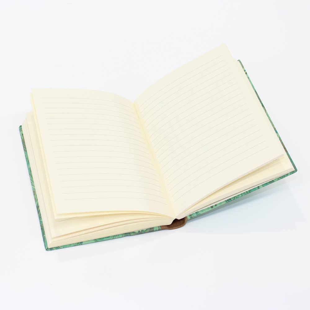 Leather Spine Small Hardcover Notebooks