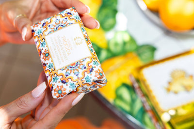 Sunset In Procida Vanilla & Honey Bar Soap