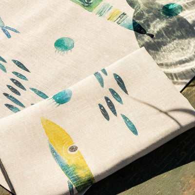 Set of 4 Napkins “Fishy”