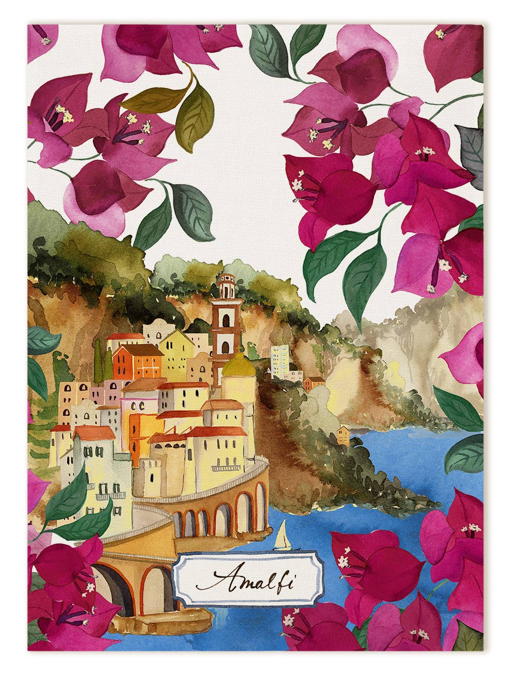 Kitchen Towels “Amalfi24” 100% made in Italy: Var 2 kitchen towel