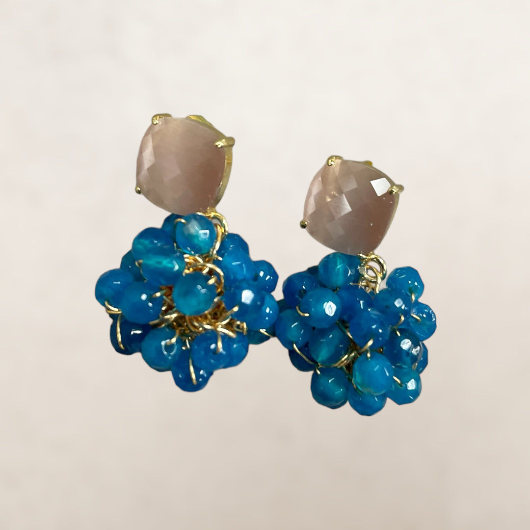 Azzurro Bubble Polka Dot Mini
