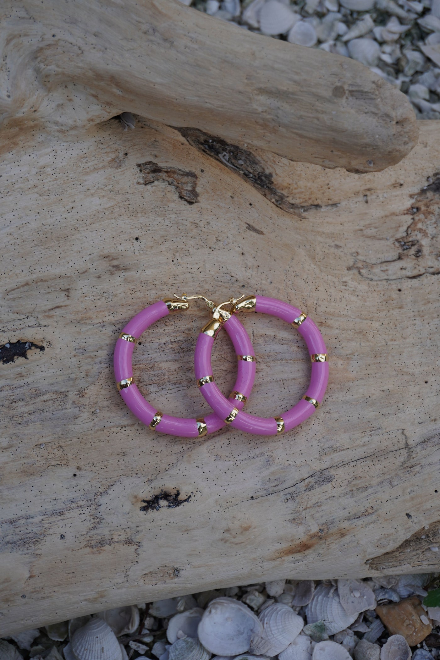 Large Bamboo Earrings