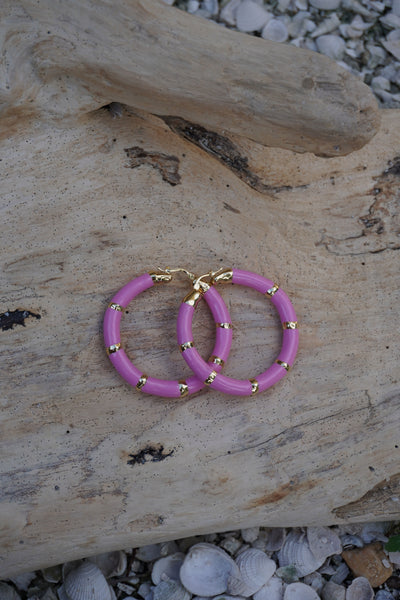 Large Bamboo Earrings