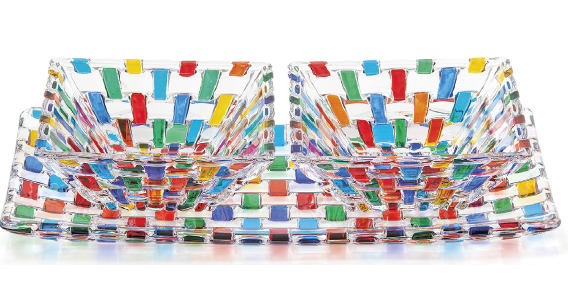 Bossanova Square Bowl and Tray Set