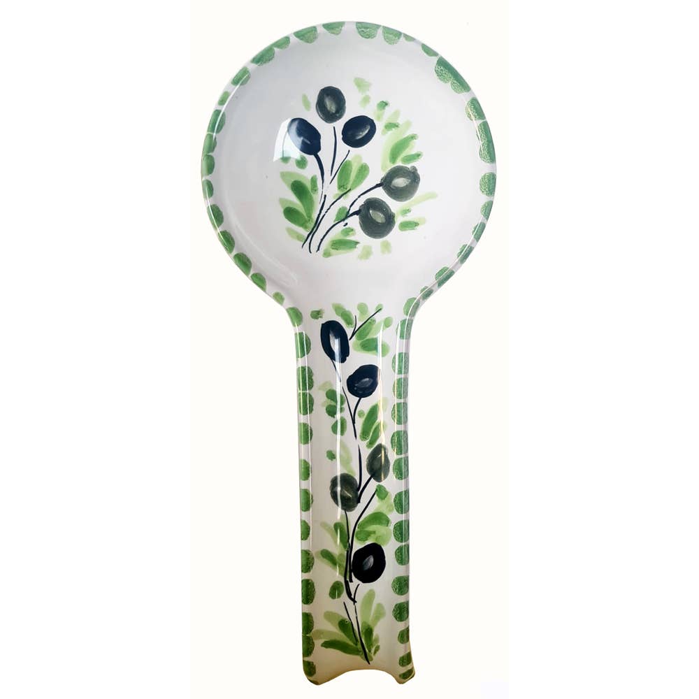 Classic Collection - Olive Spoon Rest - NEW DESIGN
