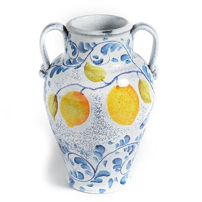 Amalfi Painted Ceramic Vase