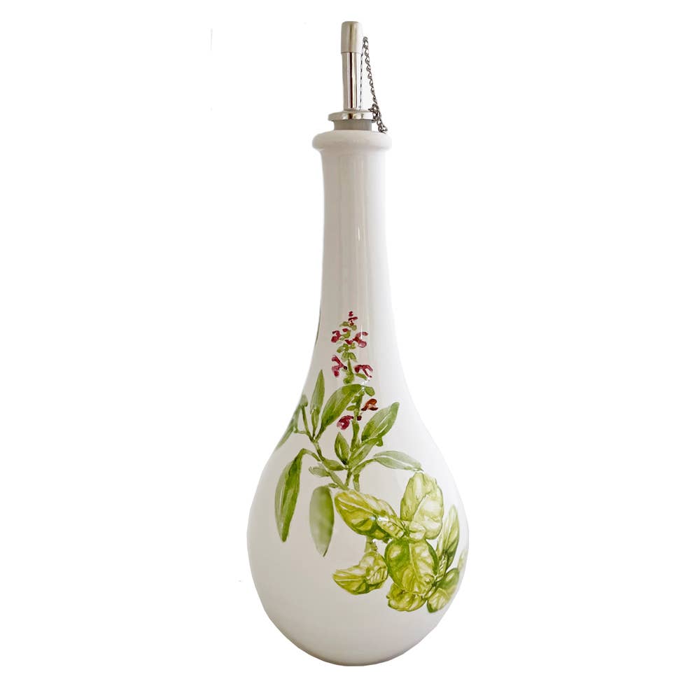 Garden Herb Olive Oil Bottle