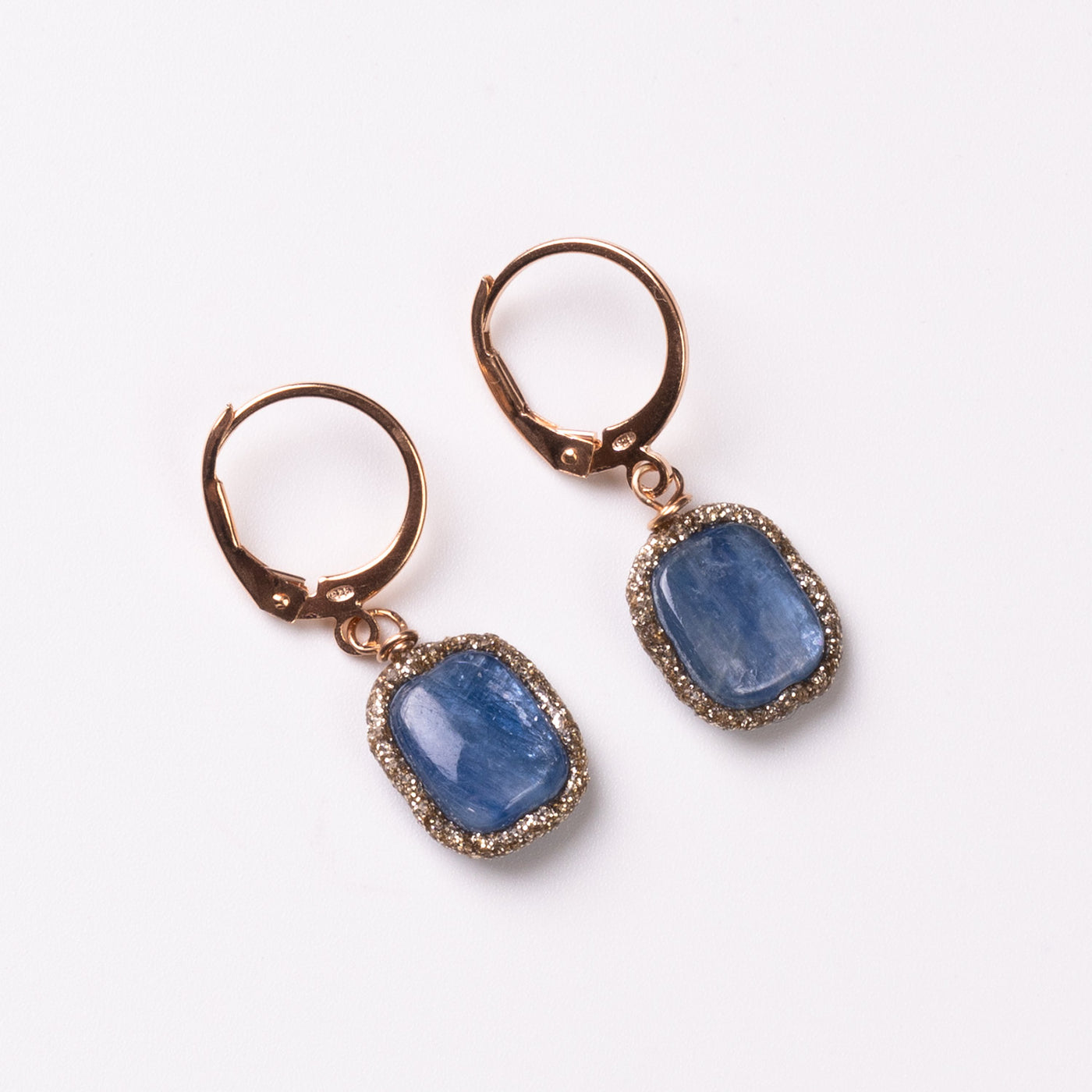 Kyanite Blu Clasp Earrings