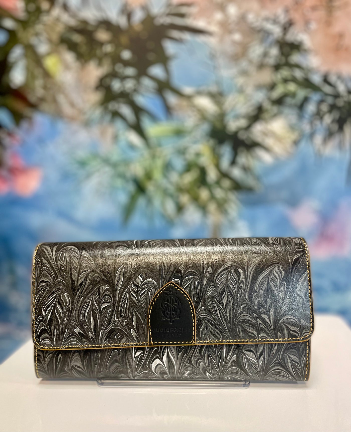 Nero Continental Wallet Marbling