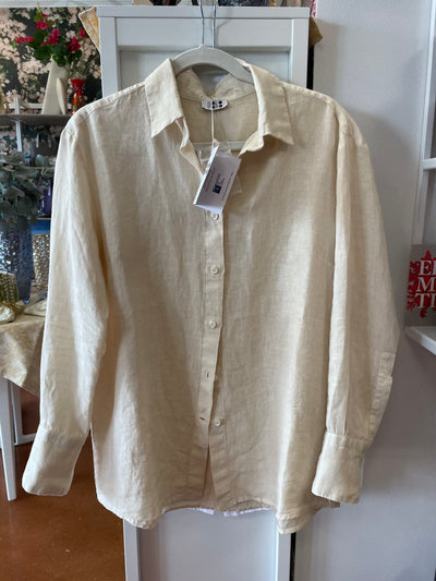 Cascais Oversized Linen Shirt