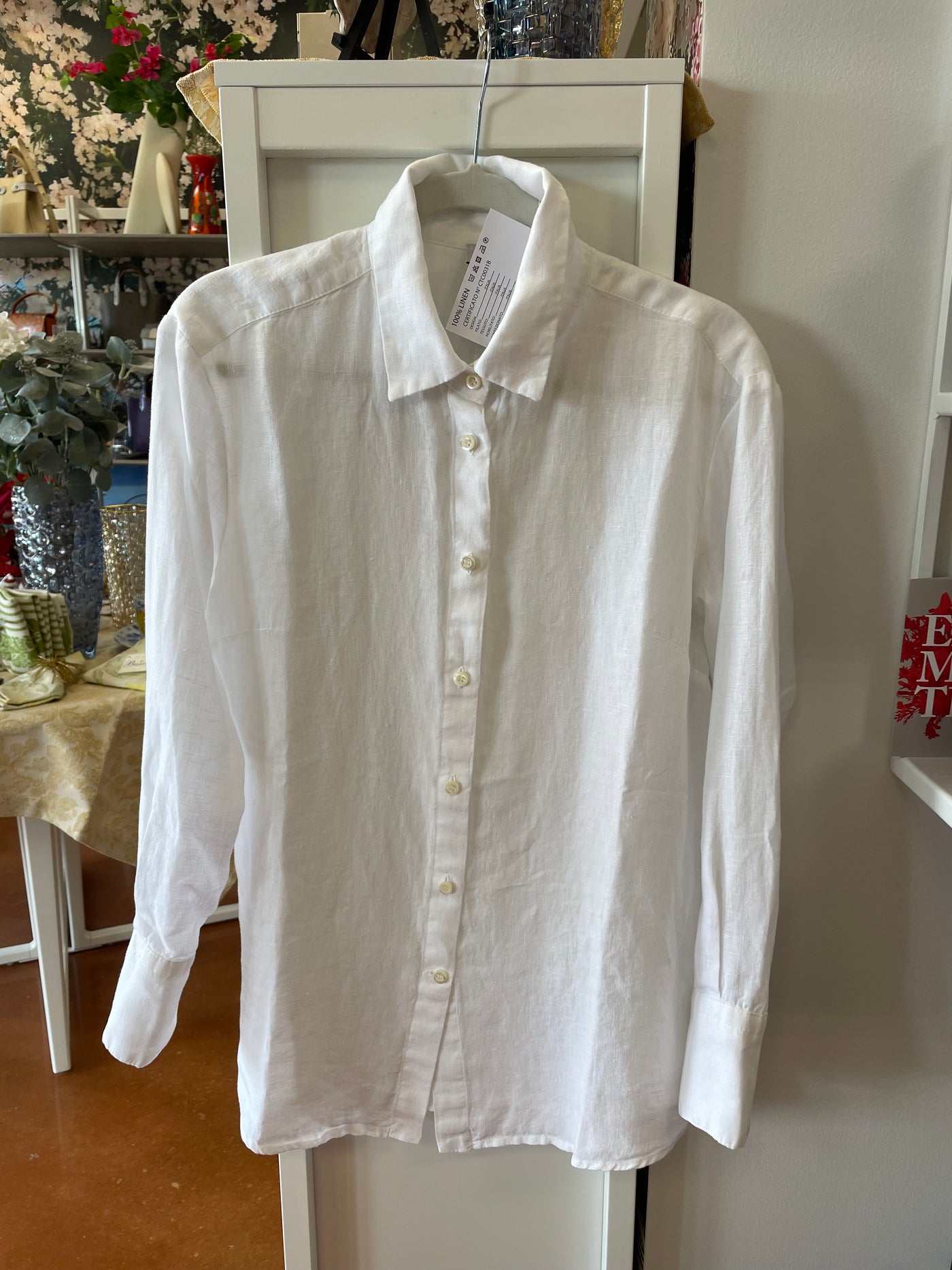 Cascais Oversized Linen Shirt