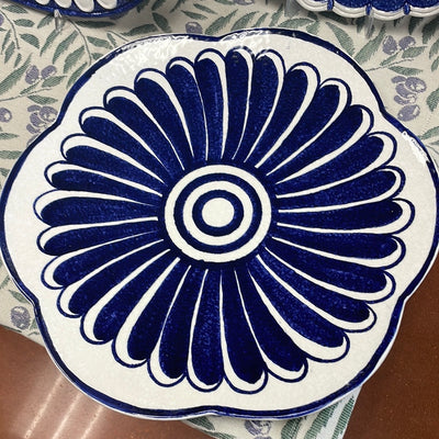 Portichetto Blu Flower Plate