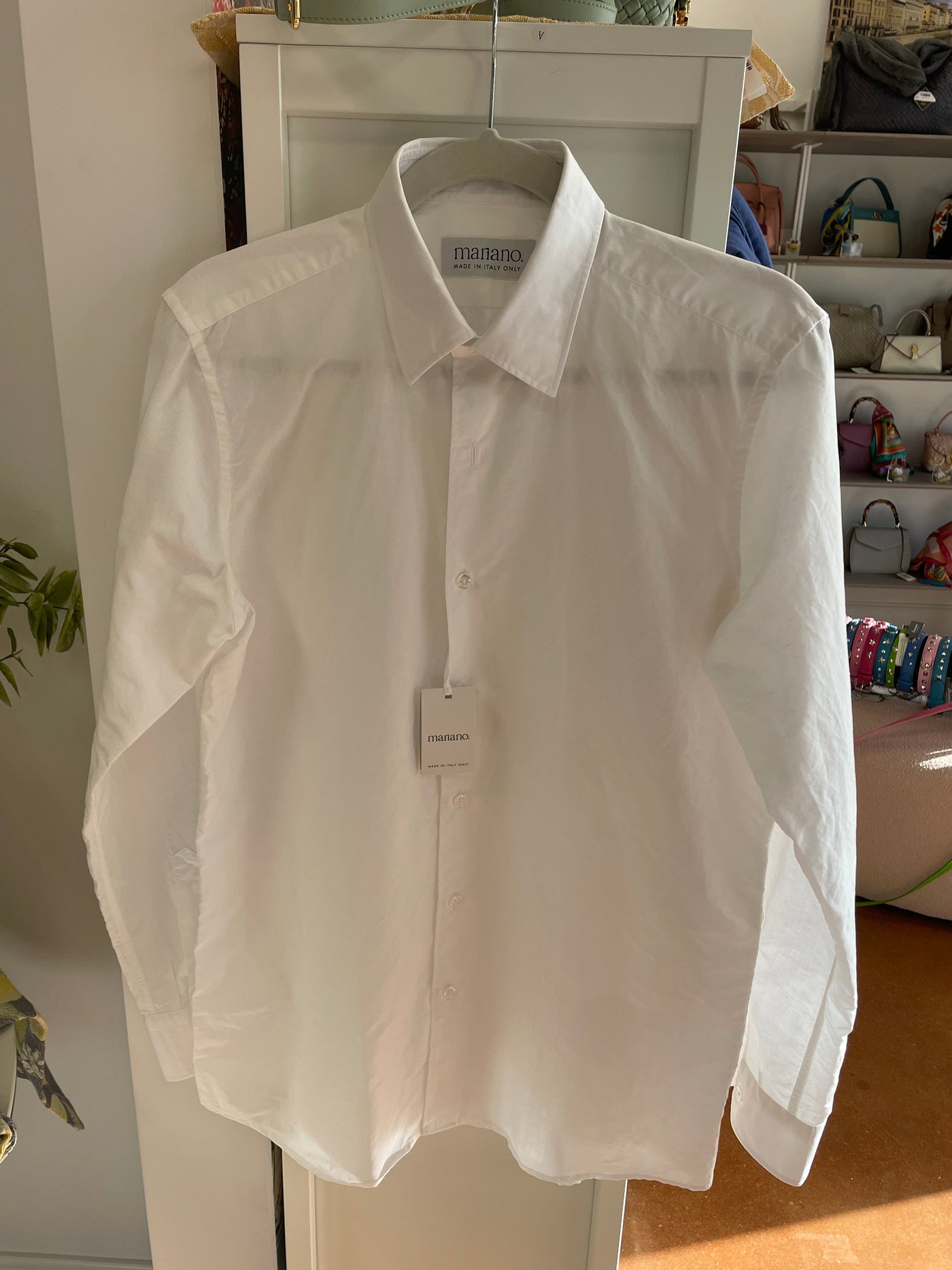 Mariano  Linen and Cotton Shirt