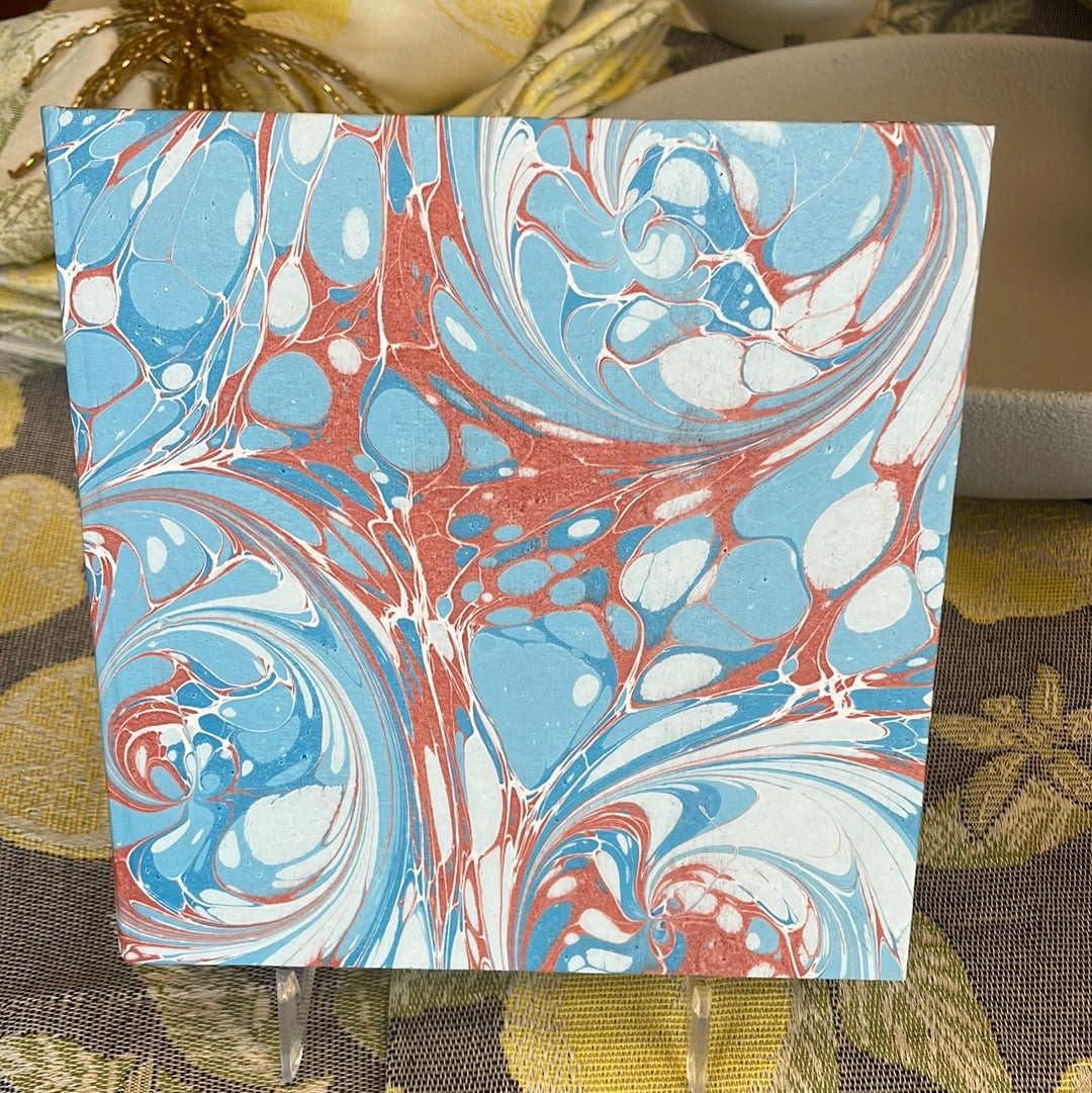 Marbled Paper Square Notebooks