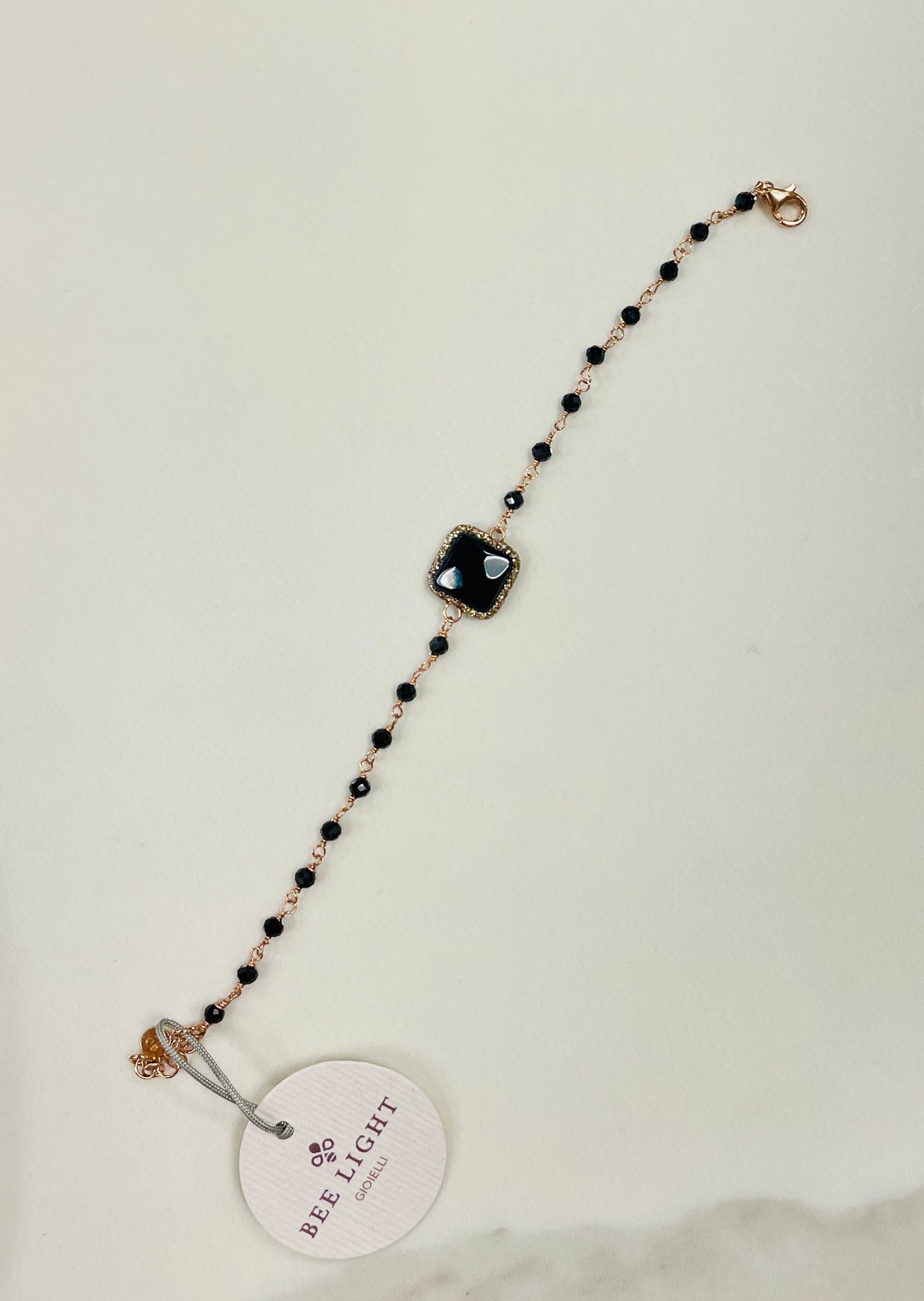 Nero Onyx Rosary Bracelet