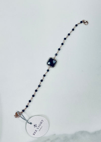 Nero Onyx Rosary Bracelet